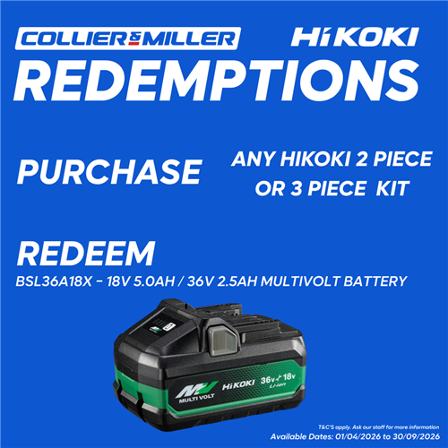Hikoki redemptions APRIL - sept 2026